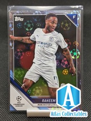 2021-22 UEFA Champions League Base Starball Foil #192 Raheem Sterling